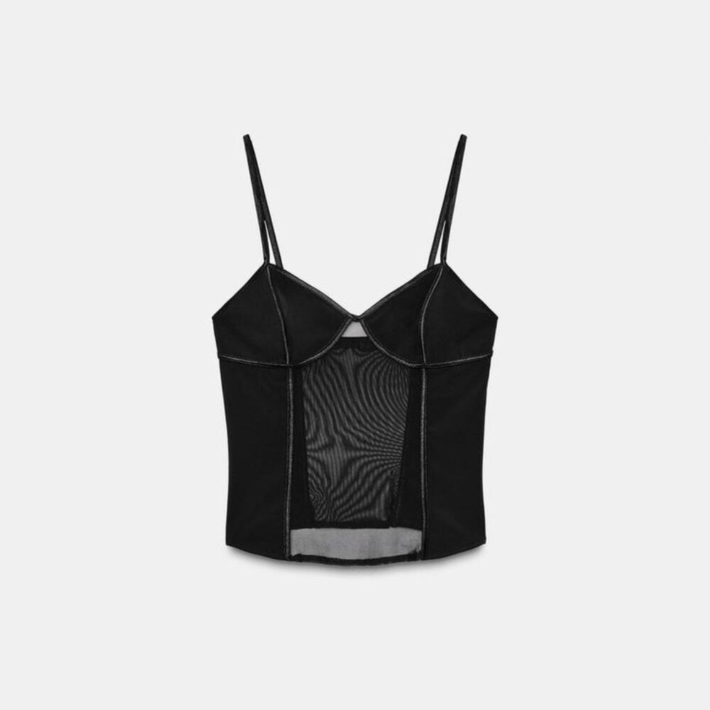 Zara Combination tulle corset